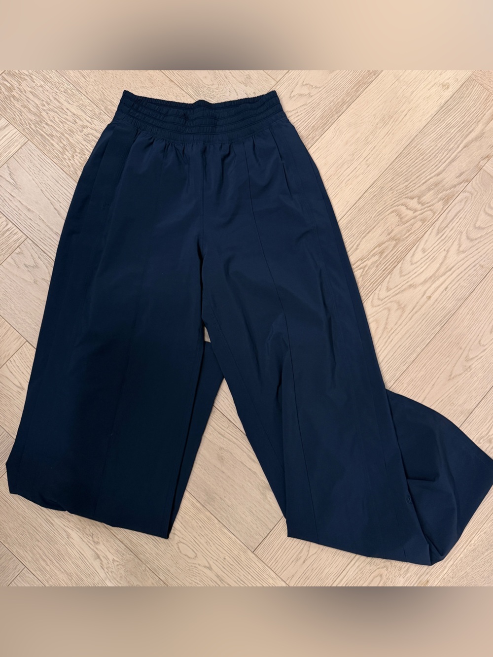 Women’s Lululemon Navy Wide-Leg Pants - Dressy and Lightweight, Pull-On Style 4